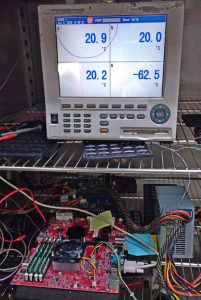 Power Consumption and Temperature Measurement